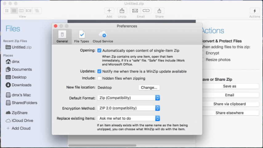is zip file for mac safe